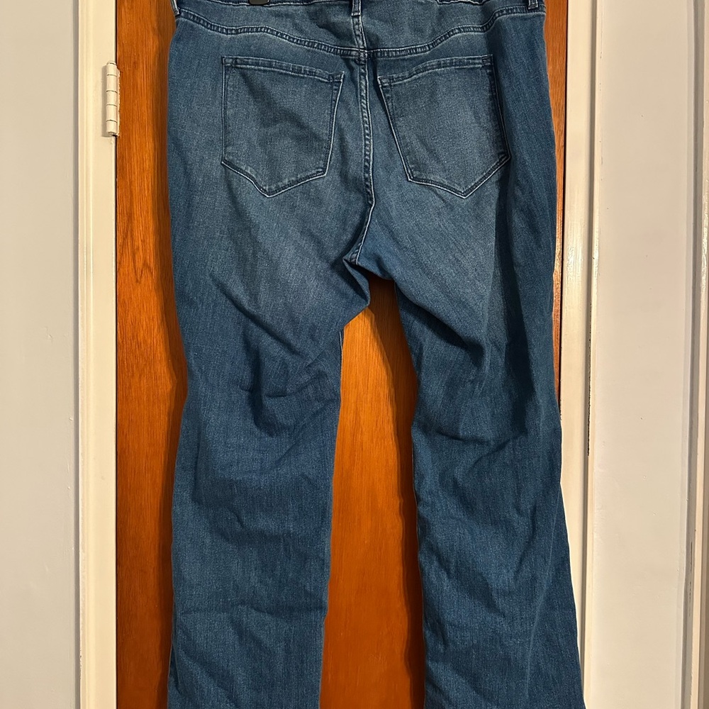 Old Navy Dark Blue Wow Boot-Cut Jeans - Picture 3 of 3